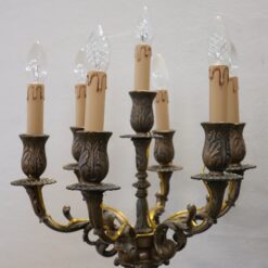 Antique Candelabras Bronze - Candle Detail Left - Styylish