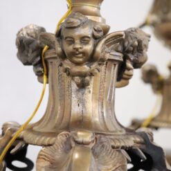 Antique Candelabras Bronze - Cherub Detail Right - Styylish