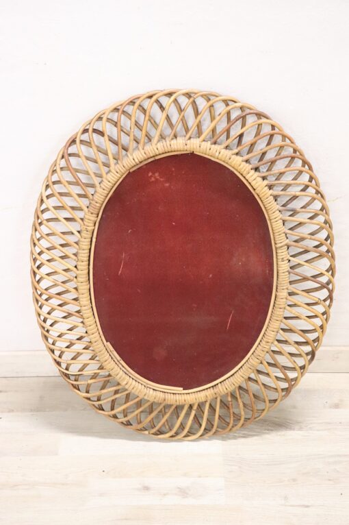 Franco Albini Mirror Bamboo - Back - Styylish