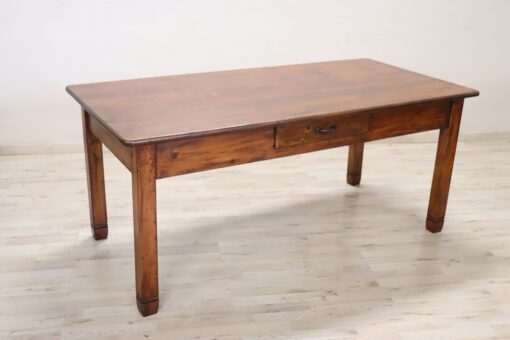 Italian Rustic Table Fir Wood - Side - Styylish