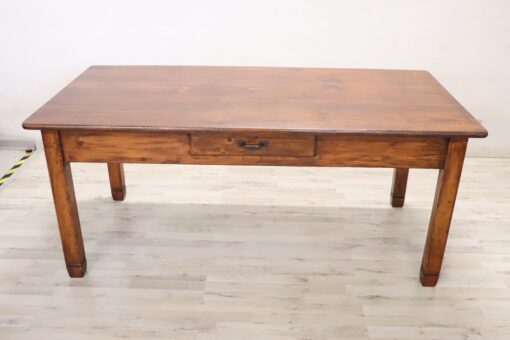 Italian Rustic Table Fir Wood - Front - Styylish