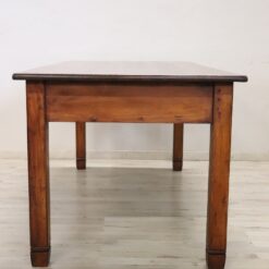 Italian Rustic Table Fir Wood - Side Profile - Styylish