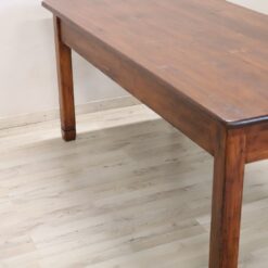 Italian Rustic Table Fir Wood - Side Feet Profile - Styylish