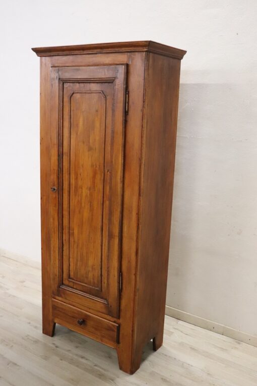 Italian Rustic Antique Cabinet - Side Profile - Styylish