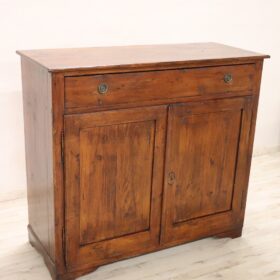 Rustic Sideboard in Fir Wood, Italy Early 20th Century