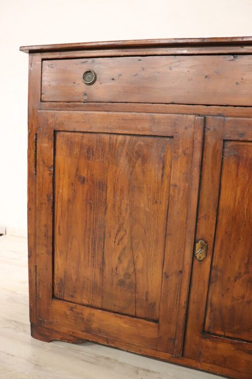 Rustic Sideboard Fir Wood - Left Side Profile - Styylish