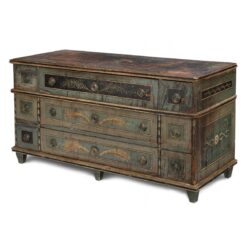 Hand-painted Neoclassical chest of drawers- Styylish