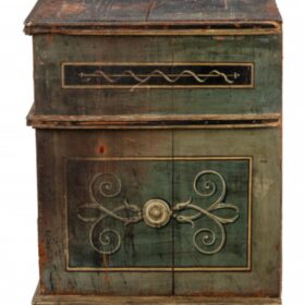 Hand-Painted Neoclassical Chest of Drawers South Germany, 1780