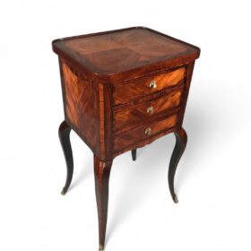 French Louis XV Side Table or Small Commode, 1760