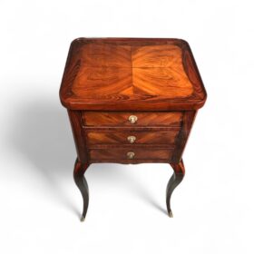 French Louis XV Side Table or Small Commode, 1760