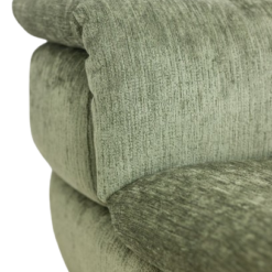 Airborne Green Velvet Sofa Bed - Velvet Upholstery Detail - Styylish