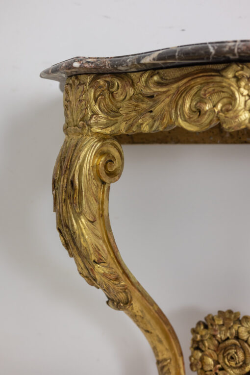 Louis XV Console Table - Gilded Arm - Styylish