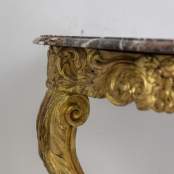 Louis XV Console Table - Marble Top and Side - Styylish