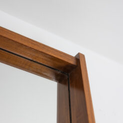 Mirror and Mahogany Console - Mirror Edge Detail - Styylish