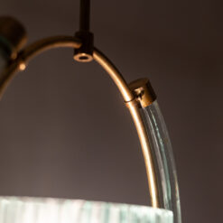 Barovier & Toso Glass Lantern - Side Profile Light On - Styylish