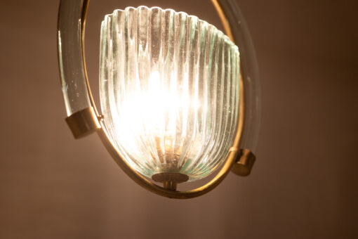 Barovier & Toso Glass Lantern - Bottom Profile Light On - Styylish