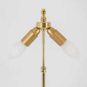 Lamp with Blue Porcelain and Gilded Bronze Handles, Circa 1880, LS6040309I