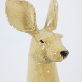 French Contemporary Art: Valérie Courtet, Kangaroo Sculpture.