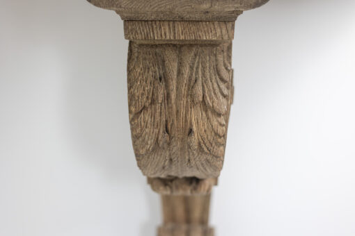 Jean-Charles Moreux Console - Wooden Carving Details - Styylish