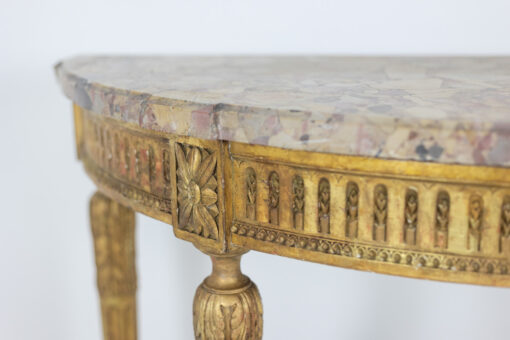 Louis XVI Console Table - Gilded Decoration - Styylish