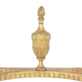 Louis XVI Console Table in Gilded Wood Circa 1780