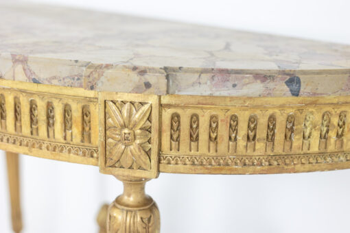 Louis XVI Console Table - Frame Detail - Styylish