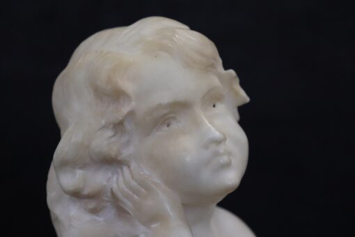 Sculpture in White Marble - Face Detail - Styylish