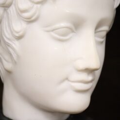 Sculpture Marble Young Bacchus - Nose Detail - Styylish