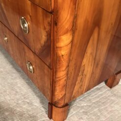 1820's Biedermeier Fall Top Desk- detail of lower corner- Styylish