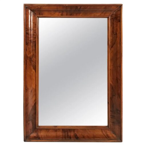 Biedermeier Walnut Mirror- Styylish