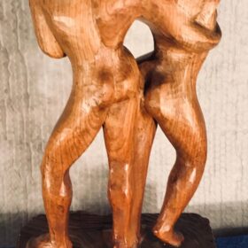 Henri Collomb, French Artist 20th Century, “Couple Dansant”