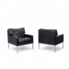 French Leather Armchairs- Styylish