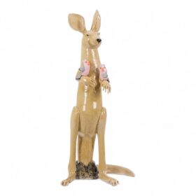 French Contemporary Art: Valérie Courtet, Kangaroo Sculpture.