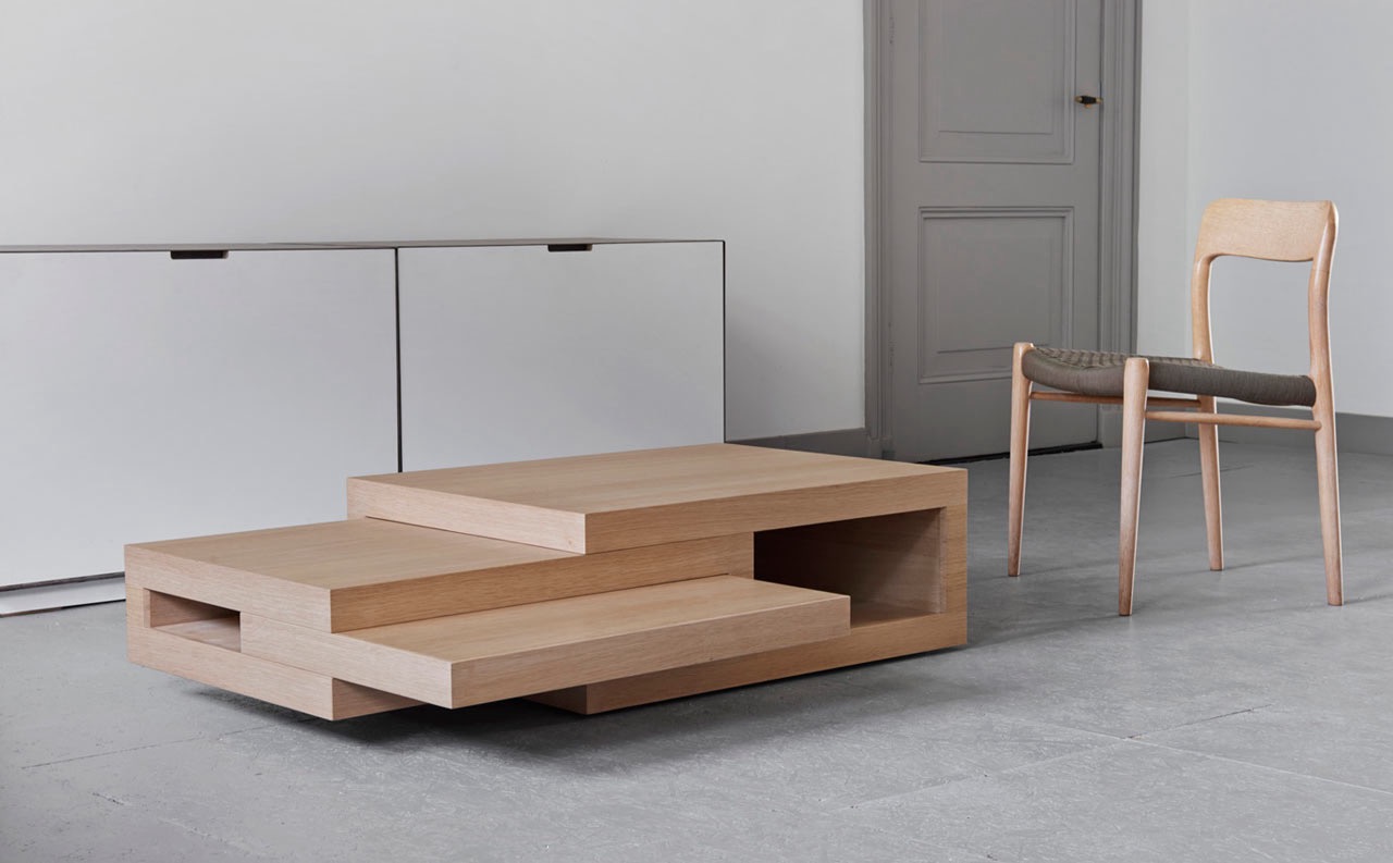 REK Extending Coffee Table by Reinier de Jong- Styylish