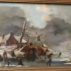 Dutch Winter Landscape 19th century