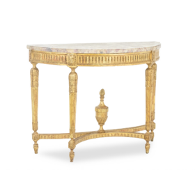 Pair of Louis XVI Style Consoles from the Napoleon III Period, Circa 1880