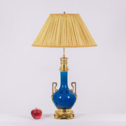 Lamp Blue Porcelain - Staged - Styylish