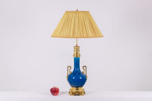 Lamp Blue Porcelain - Staged - Styylish