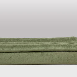 Airborne Green Velvet Sofa Bed - Extended Flat - Styylish