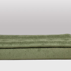 Airborne Green Velvet Sofa Bed, 1970s.