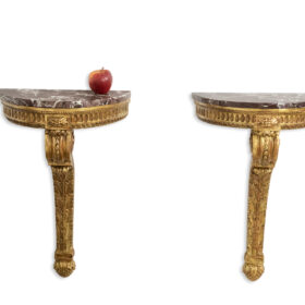 Pair of Louis XVI Style Consoles from the Napoleon III Period, Circa 1880