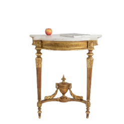 Console Gilded Carved Wood - Staged - Styylish