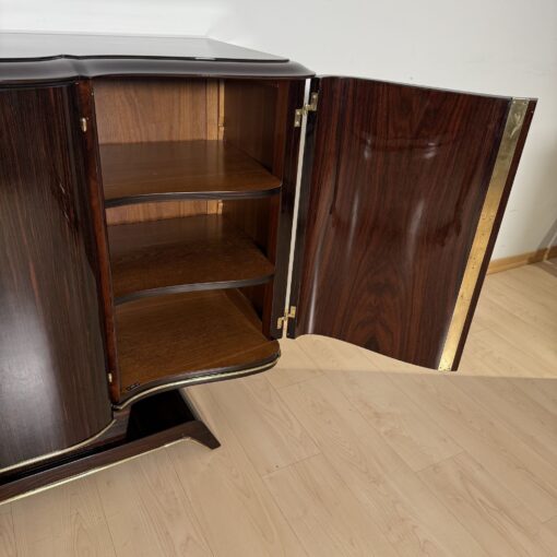 Art Deco Sideboard Macassar Ebony - Compartment - Styylish