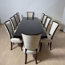 Art Deco Dining Table Chairs - Set Extended with Chairs Surrounding - Styylish