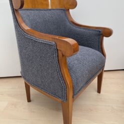 Biedermeier Bergere Chairs Cherry - Full Side - Styylish