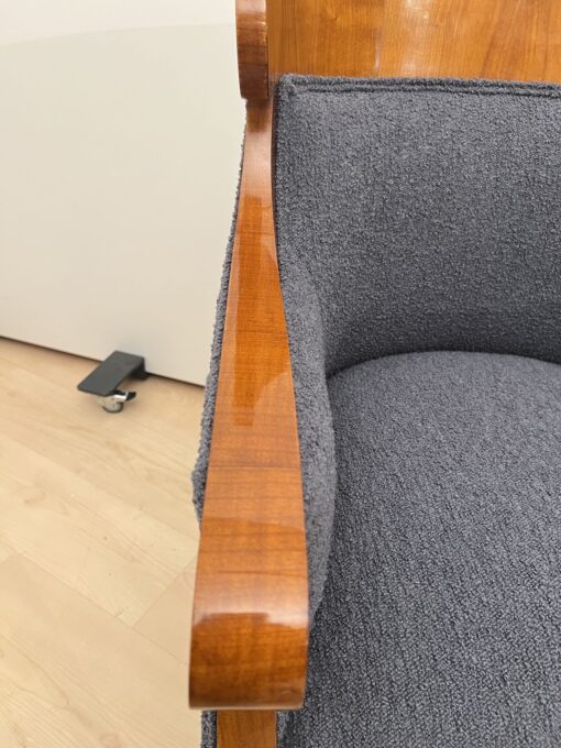 Biedermeier Bergere Chairs Cherry - Armrest - Styylish