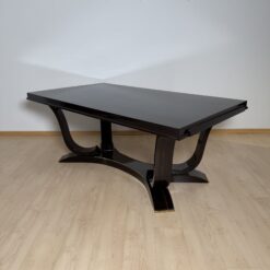 Art Deco Dining Table Chairs - Table Unextended Side - Styylish