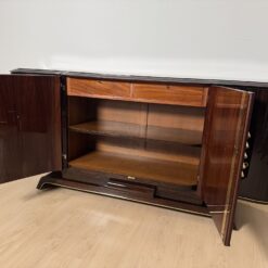 Art Deco Sideboard Macassar Ebony - Interior View - Styylish