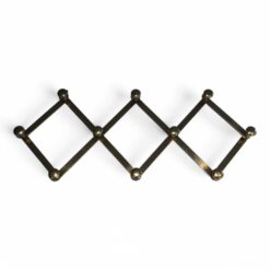 Brass Accordion Wall Coat Rack - Styylish