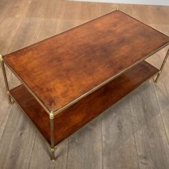 Neoclassical-Style brass coffee table- Styylish